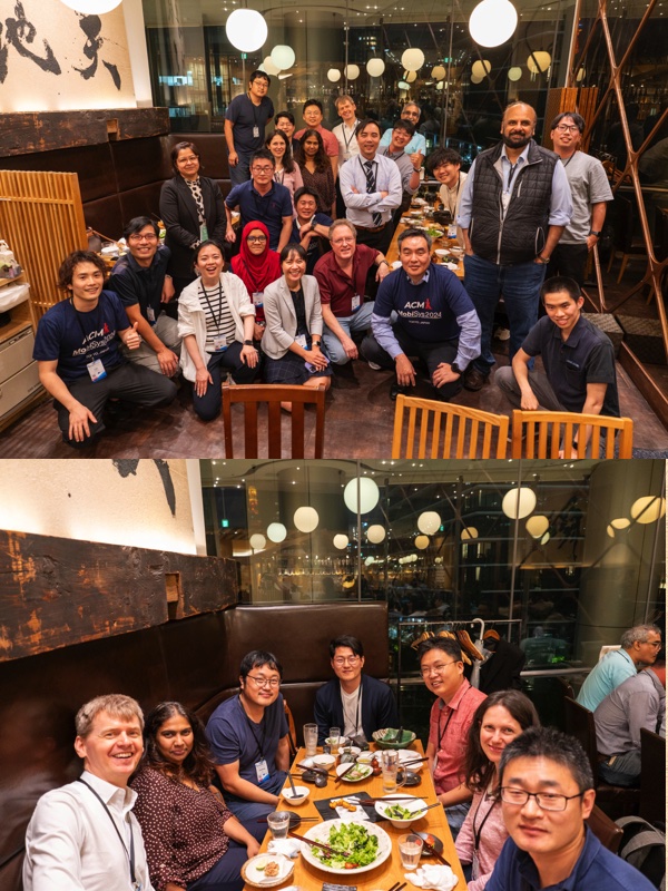 Photo of a group of people attending MobiSys 2024